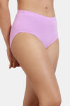Zivame Anti-Microbial Medium Rise Full Coverage Hipster Panty (Pack of 5) - Multicolor — thumbnail 12